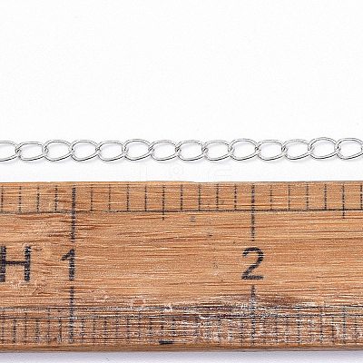 Brass Twisted Chains LS-CHC-Q001-5x4mm-P-1
