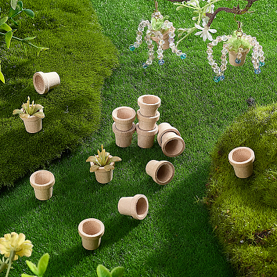 Wood Flower Pot Cover AJEW-PH0007-75A-1