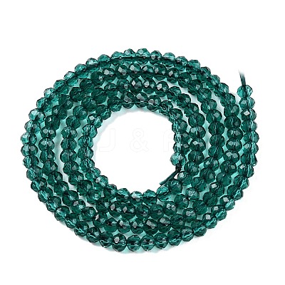 Glass Beads Strands EGLA-T021-01E-1