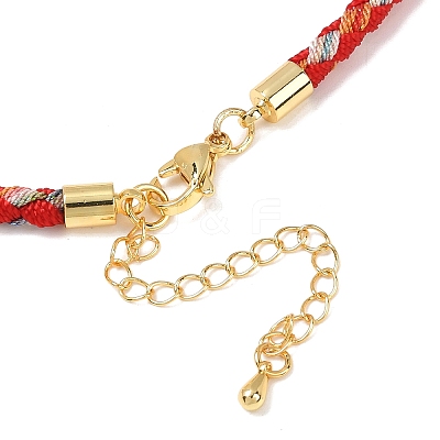 3.5MM Round Nylon Cotton Cord Necklace Making NJEW-C106-03G-10-1
