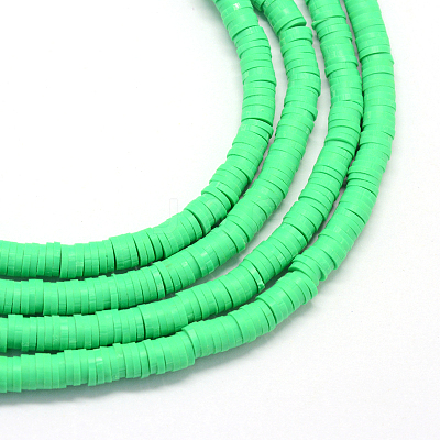 Handmade Polymer Clay Beads CLAY-R067-3.0mm-06-1