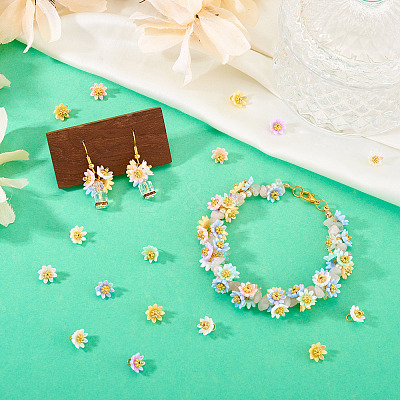 50Pcs Opaque Resin Charms PALLOY-TA00223-1