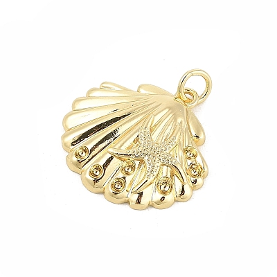 Brass Pendants KK-P300-18G-01-1