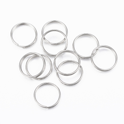 Tarnish Resistant 304 Stainless Steel Split Rings X-STAS-H413-06P-B-1