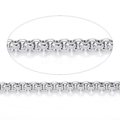 Tarnish Resistant 304 Stainless Steel Venetian Chains CHS-H007-02P-1
