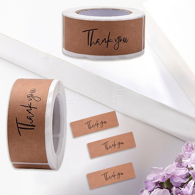 2 Rolls Self-Adhesive Paper Gift Tag Youstickers DIY-DJ0001-96A-1