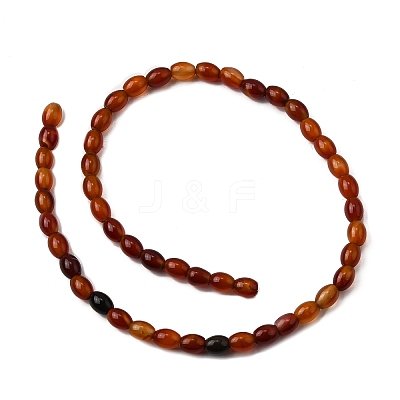Natural Red Agate Beads Strands G-F801-F01-01A-1