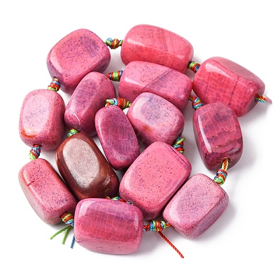 Natural Agate Beads Strands G-P605-A01-01-1