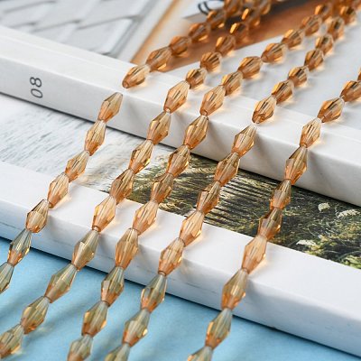 Transparent Glass Beads GLAA-P001-01A-01-1