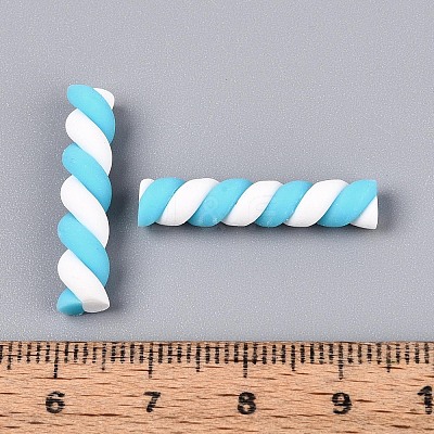 Handmade Polymer Clay Beads CLAY-N012-02C-1