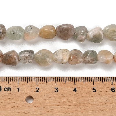 Natural Arusha Sunstone Beads Strands G-P497-01E-43-1