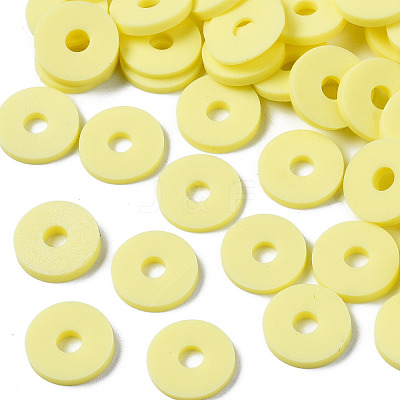 Handmade Polymer Clay Beads CLAY-R067-8.0mm-B23-1