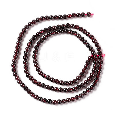 Natural Garnet Beads Strands G-F717-14-1