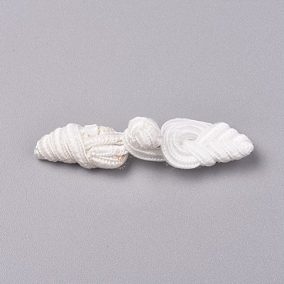 Handmade Chinese Frogs Knots Buttons Sets BUTT-WH0014-25B-1