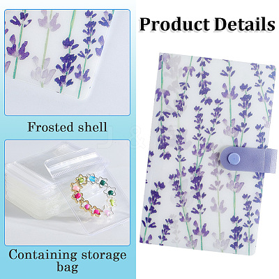 1Pc Transparent PP Plastic Photocard Storage Albums AJEW-CN0003-03C-1