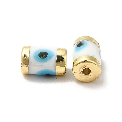Handmade Evil Eye Lampwork Beads LAMP-M012-01LG-I-1