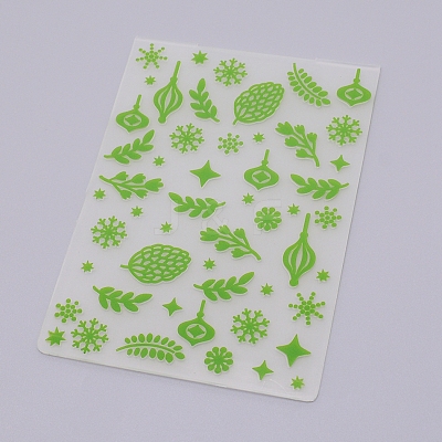 Plastic Fondant Stencil DIY-WH0221-01N-1