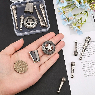 DIY Bolo Tie Jewelry Making Finding Kit DIY-CA0005-42AS-1