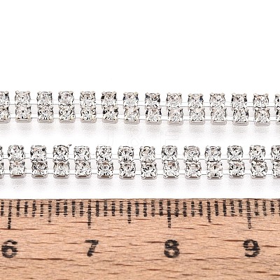 Iron Rhinestone Cup Chains CH-N005-04A-S-1
