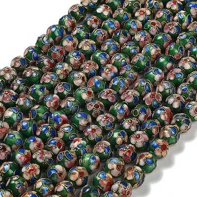 Handmade Cloisonne Beads CLB-O001-M10-02-1