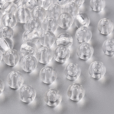 Transparent Acrylic Beads X-MACR-S370-A8mm-205-1