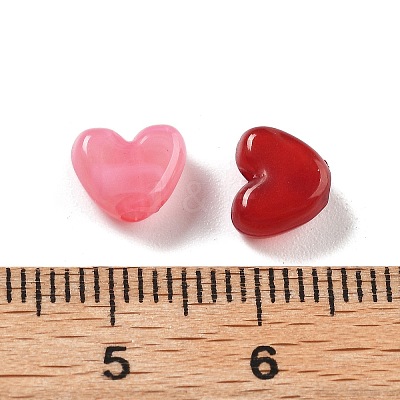 50Pcs Acrylic Beads OACR-S044-01F-1