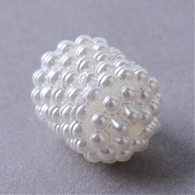 Acrylic Imitation Pearl Beads MACR-S810-02-1