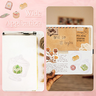 3Sets 3 Styles PET Waterproof Decorative Stickers DIY-TA0010-64B-1