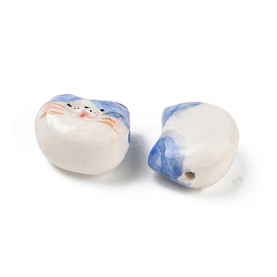 Handmade Polymer Clay Beads PY-CBABDB7-04C-1
