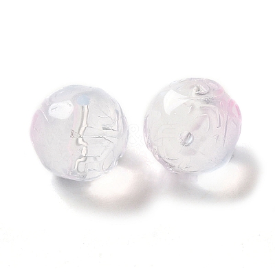 Transparent Glass Beads GLAA-A012-02B-1