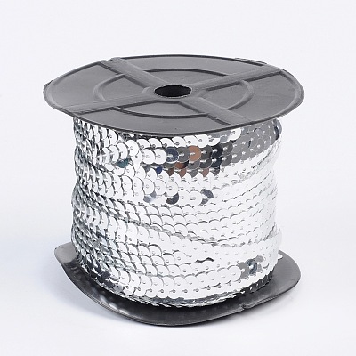 Plastic Paillette/Sequins Chain Rolls BS02Y-1