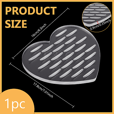 Acrylic Coin Base Display Holder ODIS-WH0078-05B-1