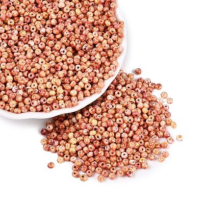 Picasso Glass Seed Beads GL-N001-01B-08-1