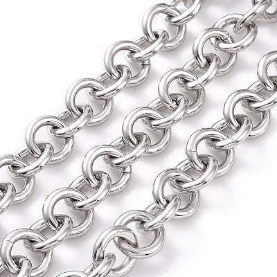 Tarnish Resistant 304 Stainless Steel Rolo Chains CHS-H013-07P-A-1