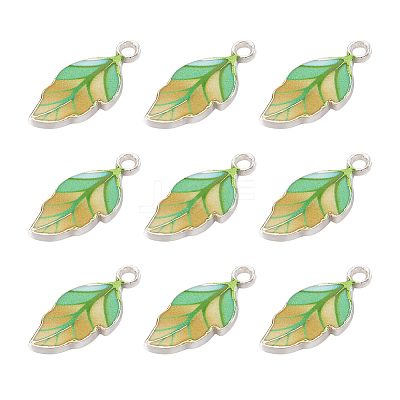 Alloy Enamel Pendants PALLOY-TAC0009-25P-D-1