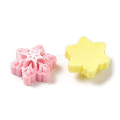 Opaque Resin Cabochons RESI-B017-01B-1