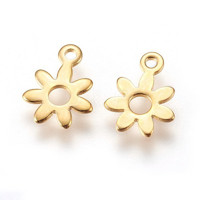 304 Stainless Steel Charms STAS-E447-16G-1