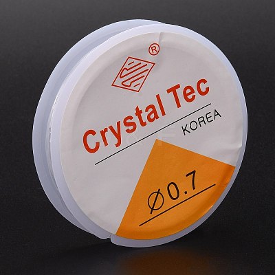 Round Crystal Elastic Stretch Thread EW-Z001-D01-0.7mm-1