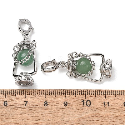 Natural & Synthetic Mixed Stone Pendants GG-CBA0251-04P-1