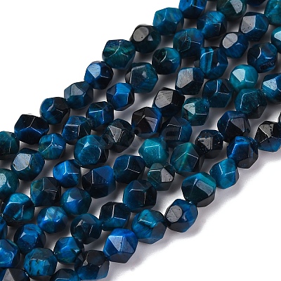 Natural Tiger Eye Beads Strands G-I217-A-01E-1