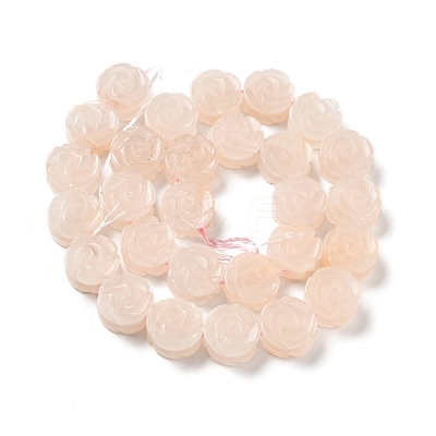 Natural Pink Aventurine Beads Strands G-D475-01E-1