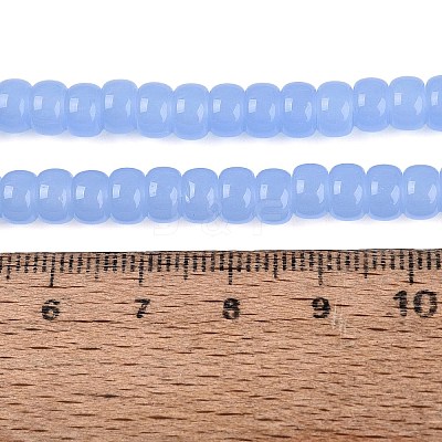 Imitation Jade Glass Beads Strands GLAA-NH0002-A01-B04-1