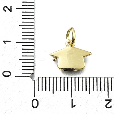 Brass Enamel Charms X-KK-K400-30G-1