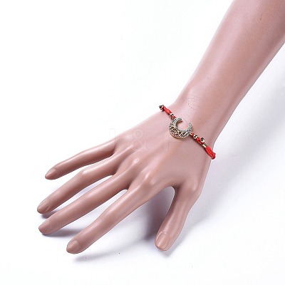 Adjustable Nylon Cord Bracelets BJEW-JB04430-1