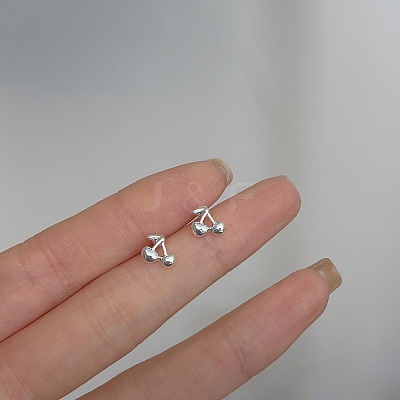 2 Pairs Alloy Stud Earrings for Women EJEW-FS0001-27K-1