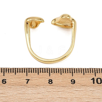 Brass Cuff Rings for Women LS-RJEW-L132-07G-1