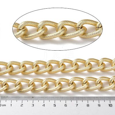 Oxidation Aluminum Textured Curb Chains CHA-H001-13KCG-1