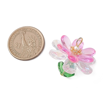 Glass & Acrylic Pendantns PALLOY-MZ01163-03-1