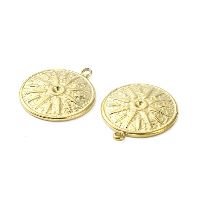 304 Stainless Steel Pendant Rhinestone Settings STAS-L269-011G-1