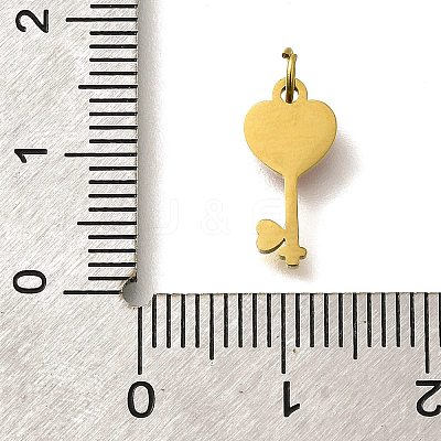 304 Stainless Steel Enamel Charms STAS-R153-05G-03-1